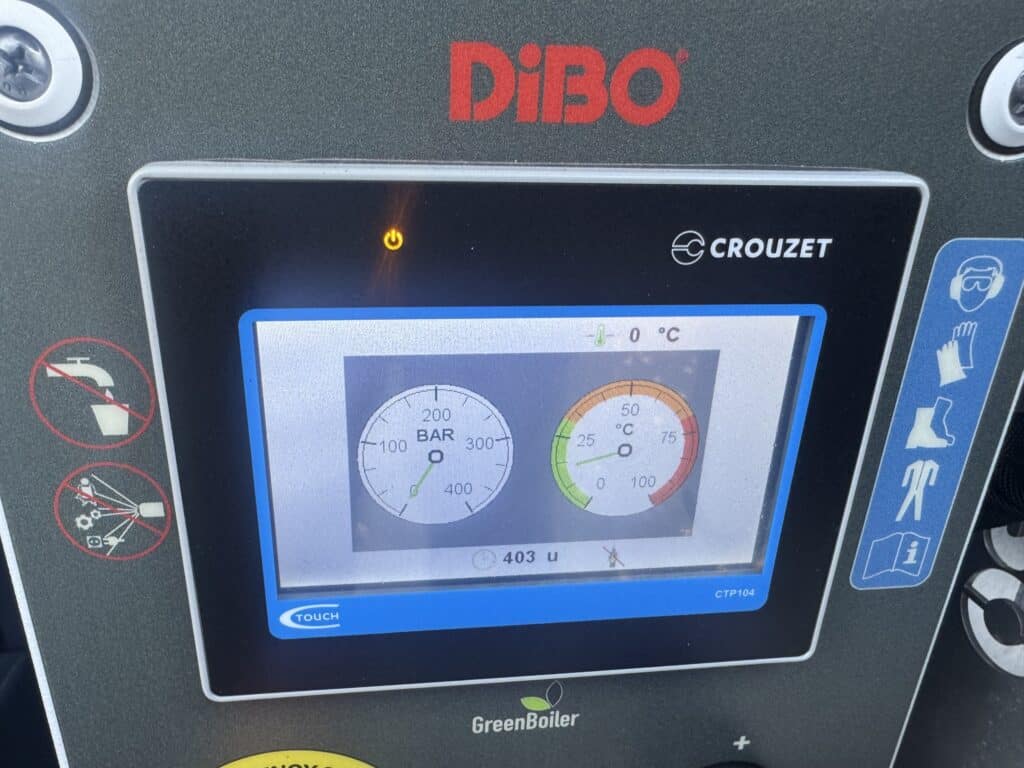 DIBO HOGEDRUKTRAILER JMB-S 250/15 ST AK 403 uur +/-